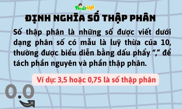 Định nghĩa số thập phân