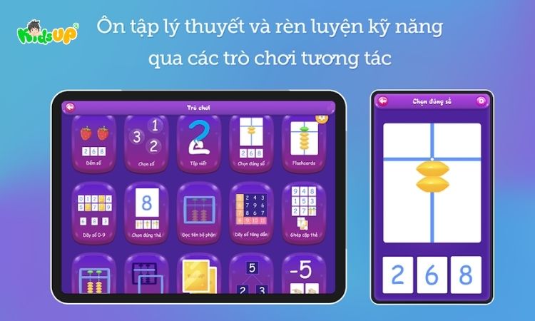 App giáo dục rèn luyện tư duy toán học, tính nhẩm KidsUP SOROBAN