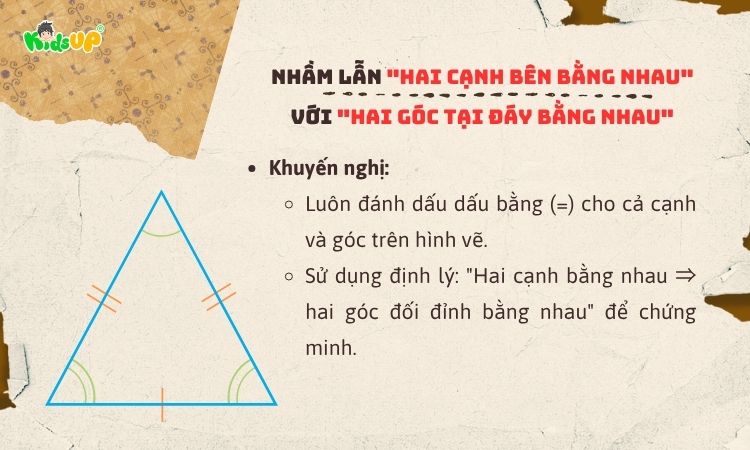 TGC có 2 cạnh bên và 2 góc đối dưới đáy bằng nhau