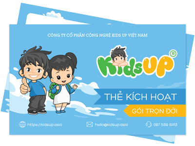 Thẻ học KidsUP Montessori trọn đời