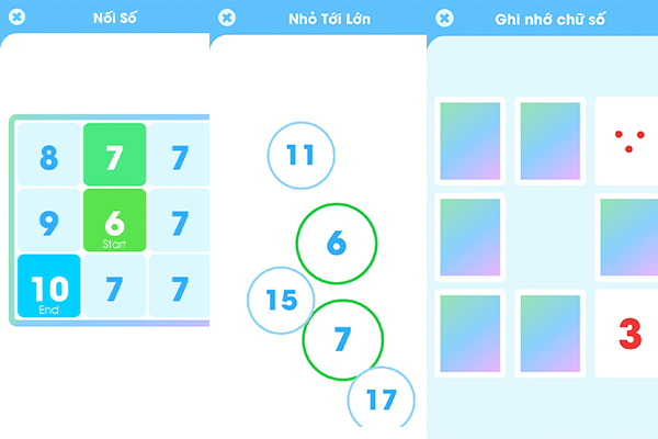 Trò chơi kích thích tư duy Toán học