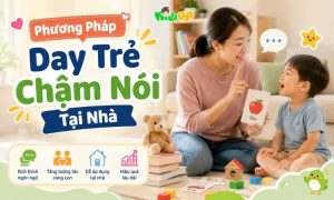 phương pháp dạy trẻ chậm nói tại nhà