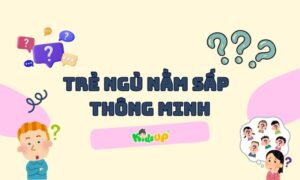 trẻ ngủ nằm sấp thông minh