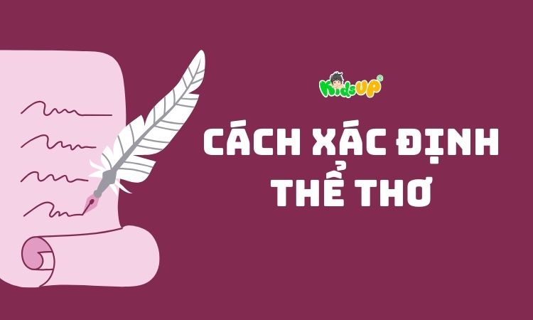 cách xác định thể thơ