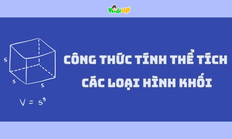 tổng hợp các công thức tính thể tích