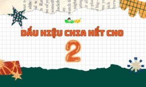 dấu hiệu chia hết cho 2
