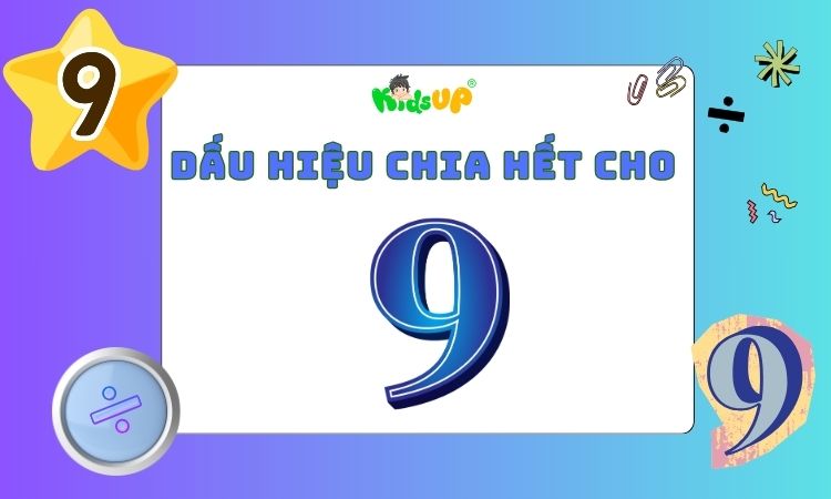 dấu hiệu chia hết cho 9
