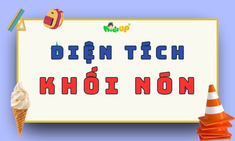 diện tích khối nón