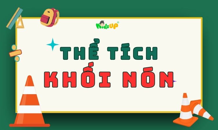 thể tích khối nón