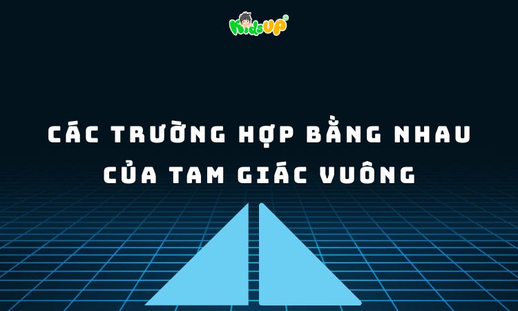 trường hợp bằng nhau của tam giác vuông