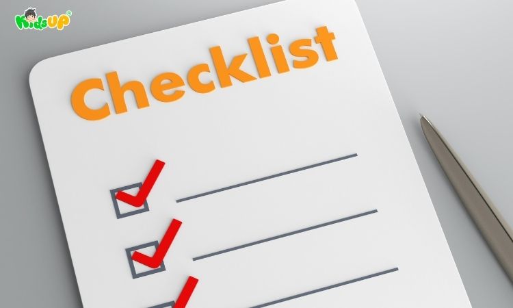 Sử dụng checklist sinh động để ghi đầu việc mà con cần làm (Ảnh minh họa)