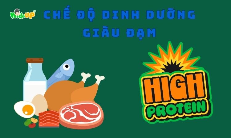 Bổ sung thực phẩm giàu đạm tốt