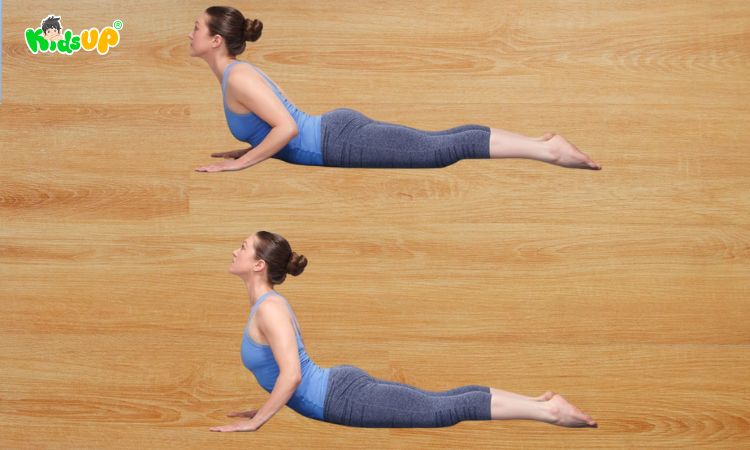 Tư thế rắn hổ mang hỗ trợ tăng chiều cao cho trẻ