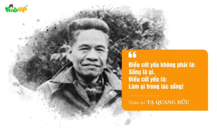 Một trong những tư duy về phong cách sống của giáo sư Tạ Quang Bửu
