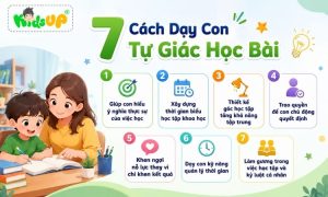 cách dạy con tự giác học bài