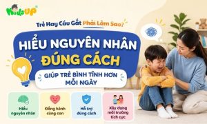 trẻ cáu gắt phải làm sao